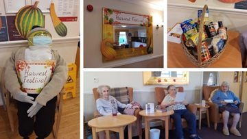 Harvest festival ready at Tameside care home
